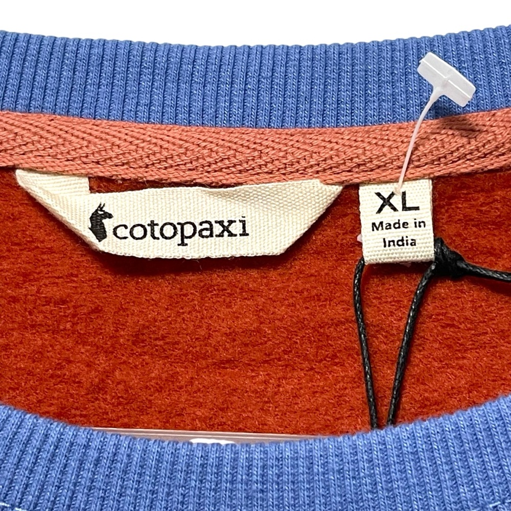 NWT COTOPAXI Kid’s Do Good Organic Crew Sweatshirt XL - Picture 3 of 7